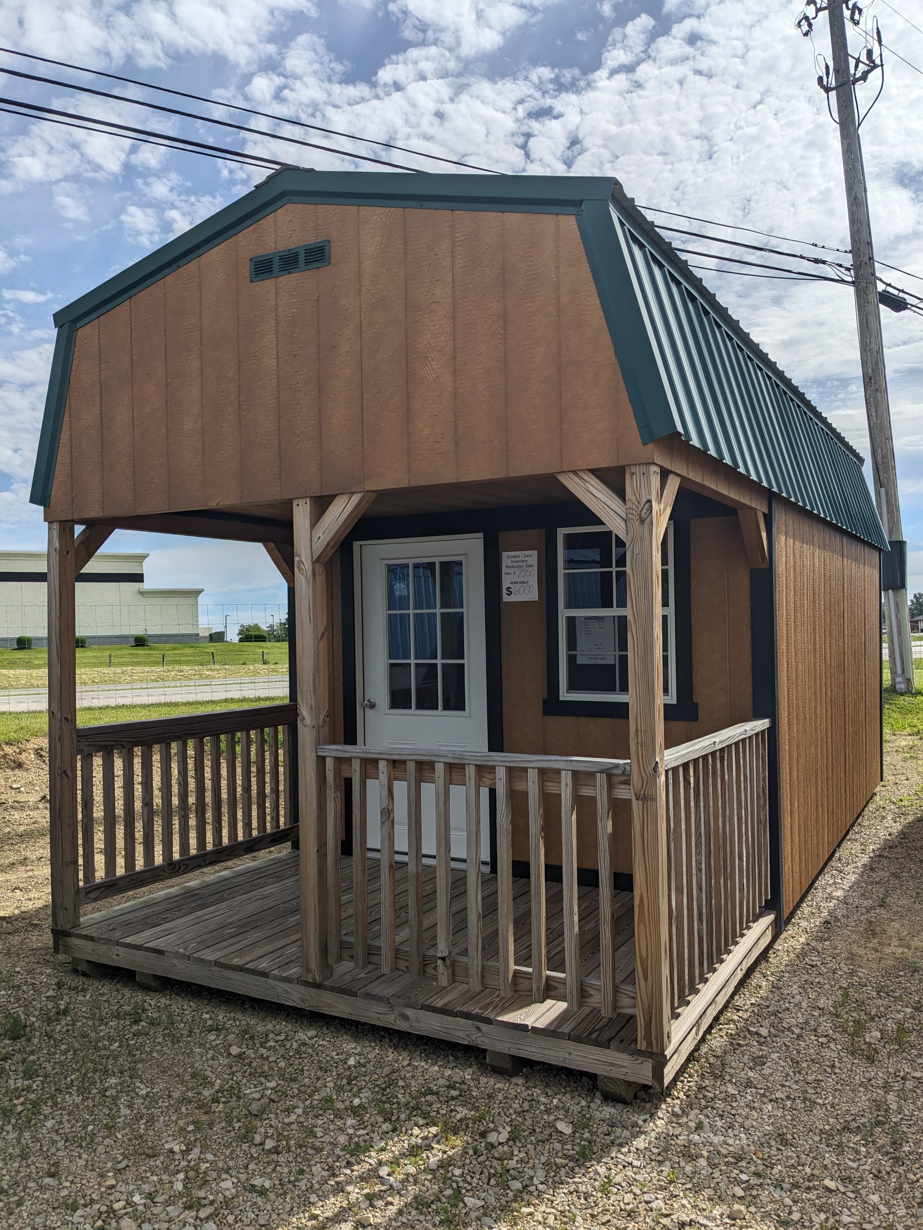 Cabin — 10×16 ft