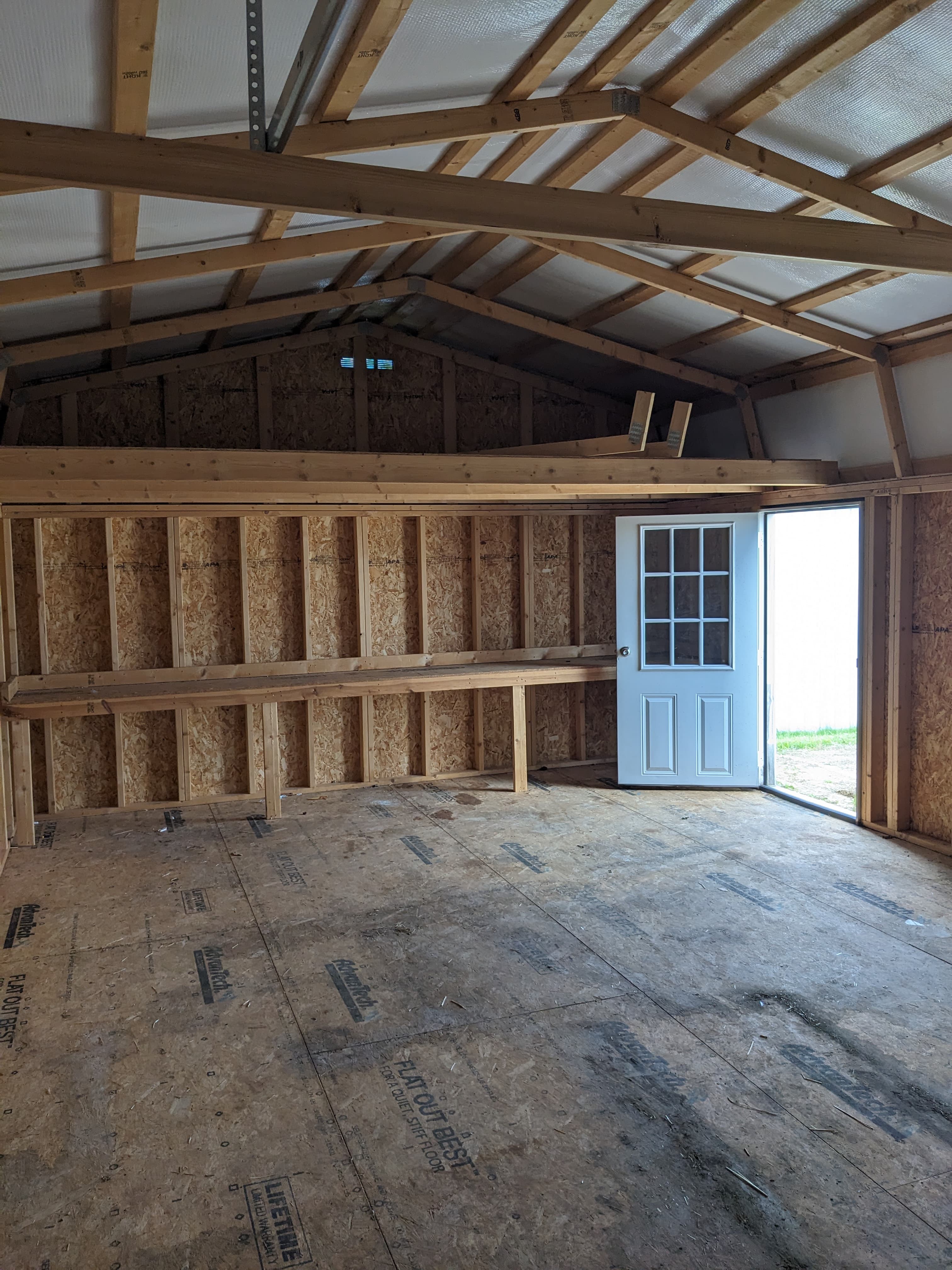High Barn — 16×24 ft